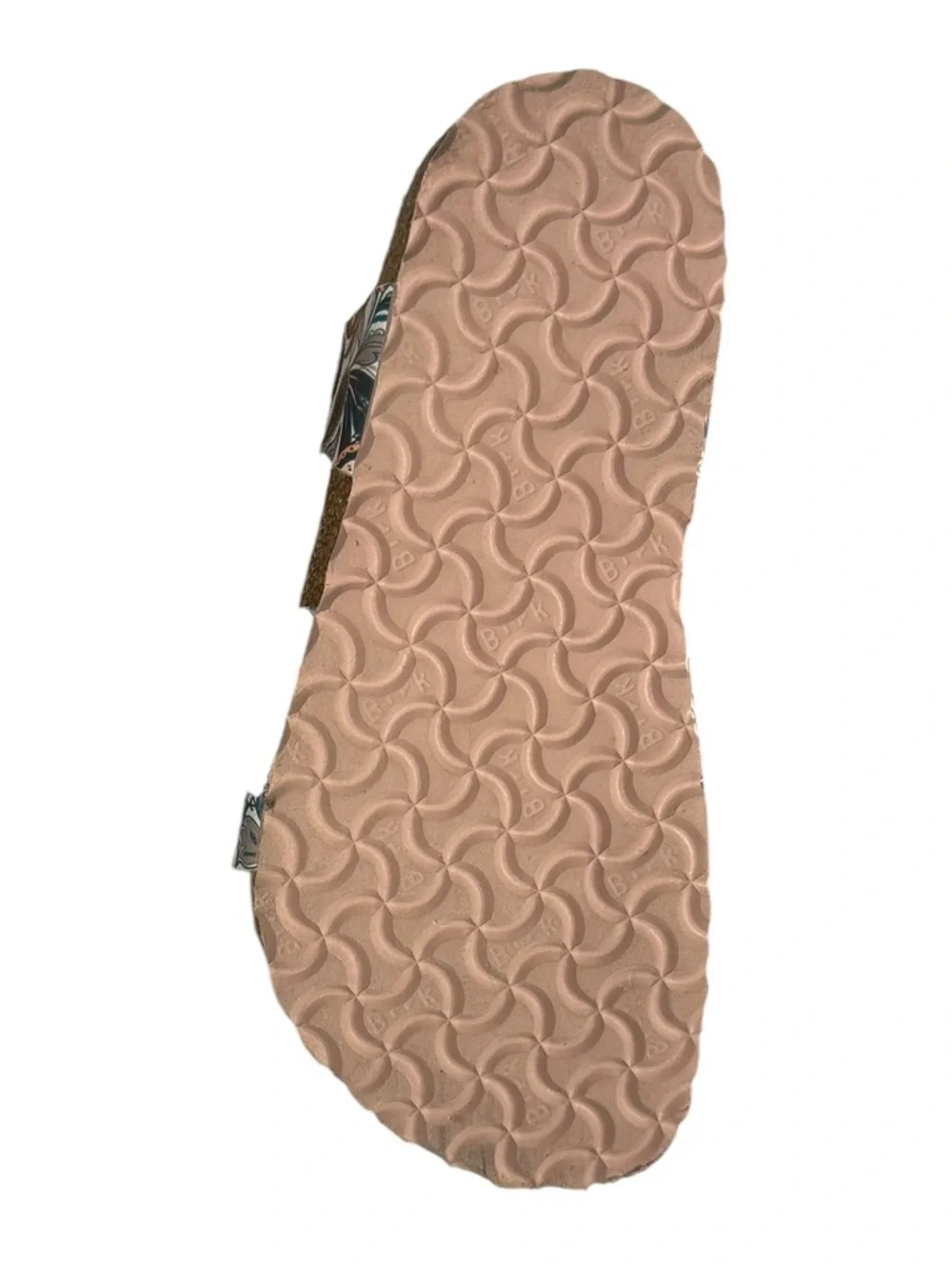 Birkenstock Kids Burk’s-Flor Paisley Light Rose Vegan Two Buckle  30 US 12-12.5